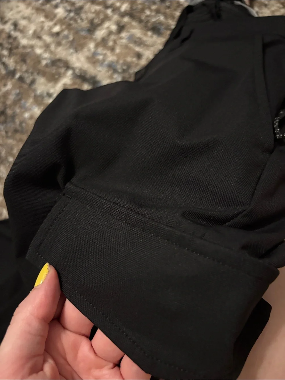 Men's Black Cargo Pants with FLX Performance Waistband